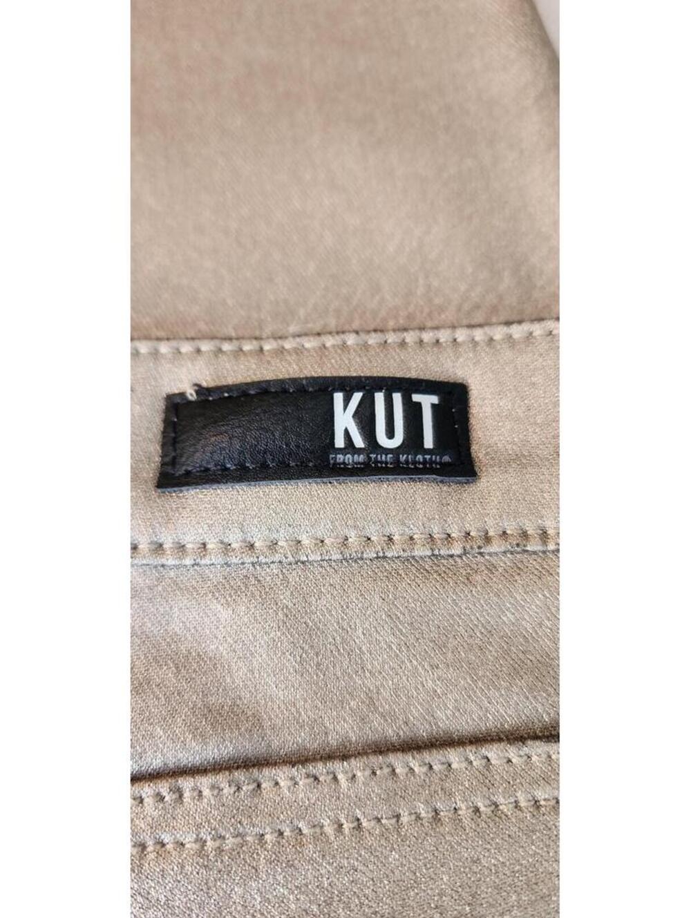 NWT Kut From The Kloth Connie Fab Ab High Rise Ankle Skinny Jeans Size 8 Beige - Picture 8 of 11